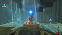 Then, place a bomb on the fan in front of the stone blocks.