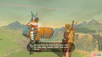 The Two Rings shrine quest is given by Kass who&rsquo;s playing his tunes nearby