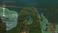 then you&rsquo;ll need to shoot an arrow through two rings to make the shrine appear.