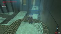 until you’re on the right hand platform and its level with the ending area.