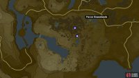 Acorn locations on the Great Plateau.