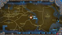 Applean Forest is located east from Hyrule Castle Town.
