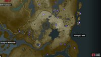 Big Hearty Radish locations in the Akkala/Lanayru region.