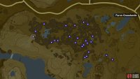 Bird Egg locations on the Great Plateau.