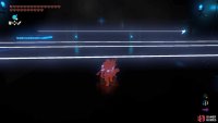 Crawl under the row of lasers.