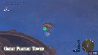 Glide south from the Great Plateau Tower.