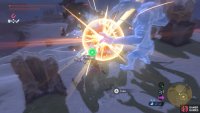 Then glide down and whack two of the frozen Moblins, before recharging the One-Hit Obliterator for the third.
