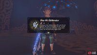 The One-Hit Obliterator deals infinite damage to foes, but reduces you to a quarter heart at all times.