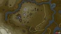 Endura Carrot locations at Satori Mountain.
