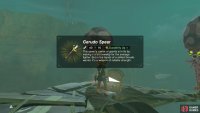 The metal chest contains a Gerudo Spear.