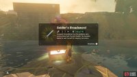 The Soldier’s Broadsword is stronger than most other weapons here.