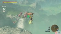 Two floating platforms above the waterfall leading to Lake Siela.