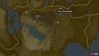 Hyrule Herb locations at the Great Plateau.