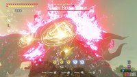 You may find it easier to slow down your horse while aiming at Ganon’s weak spots.