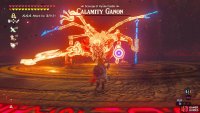 Once Ganon’s HP goes below half of its initial value, he’ll be protected by a glowing red shield.