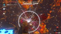Fireblight Ganon has a big scary sword, but it’s not a problem if you attack from afar.