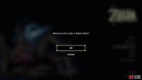 Choose this and confirm to switch to the Master Mode title screen.