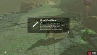 Use this Great Frostblade to turn foes into popsicles.