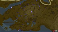 Rushroom locations near Lanayru Tower.