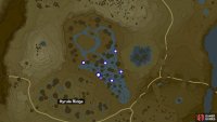 Swift Violet locations at Hyrule Ridge.