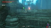 Climb the small fortress when the Skywatcher isn’t looking.