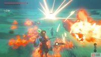 If there’s time, you can also shoot Bomb Arrows at the riders.