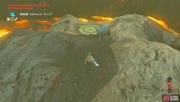 Place the equipment you want to clean in front of the Octorok.