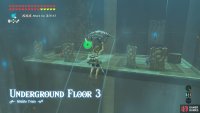 Glide to the right, where there’s an archer firing Shock Arrows on the left.