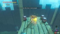 Once the Bokoblin’s been stasis’d, poke them with a spear a few times.