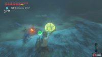 Glide down and shoot the Electric Chuchu first to zap the Lizalfos.