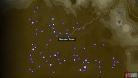 Voltfruit locations in Gerudo Desert.