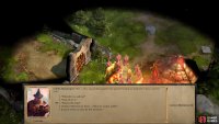 Talk to the goblin near the entrance to the village and he’ll make an obvious ploy to trick you into feeding a hydra.