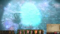 With the Magical Lantern equipped you can pass through the mist without teleporting.