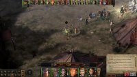 Keep two warriors around your casters and archers, to protect from would-be flankers.