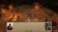 If you return to the Kellid Barbarian Camp, the Deface Sister there will drop your name,
