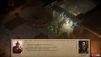 Talk to a dying dwarf and make a decision regarding his last moments,