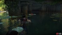 Dive under the water