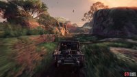 Then take the jeep back to the train to help Nadine