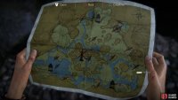 Southeast of the map, by the trident ruin