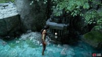 Find the treasure on the small temple statue