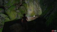 The treasure sits right where you hoisted Sam up beforehand