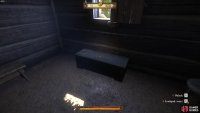 The chest in Kunesh’s house containing the hammer and nails.