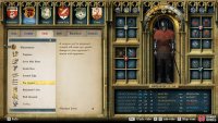 Sharpening your own weapons will improve their effectiveness in combat, such as weakening an opponents armour, making them vulnerable.
