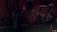 The first clue is on the wall immediately to your left as you step off the train
