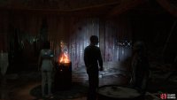 Talk to the dying android by the barrels