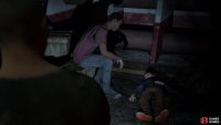 Talk to Josh, sitting by the android child