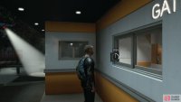 Head to the control room windows