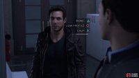 When confronted by Gavin, choose CALM to keep him off your trail