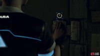 Follow the prompts to unlock the front door