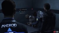 Intervene to stop the android from self-destructing